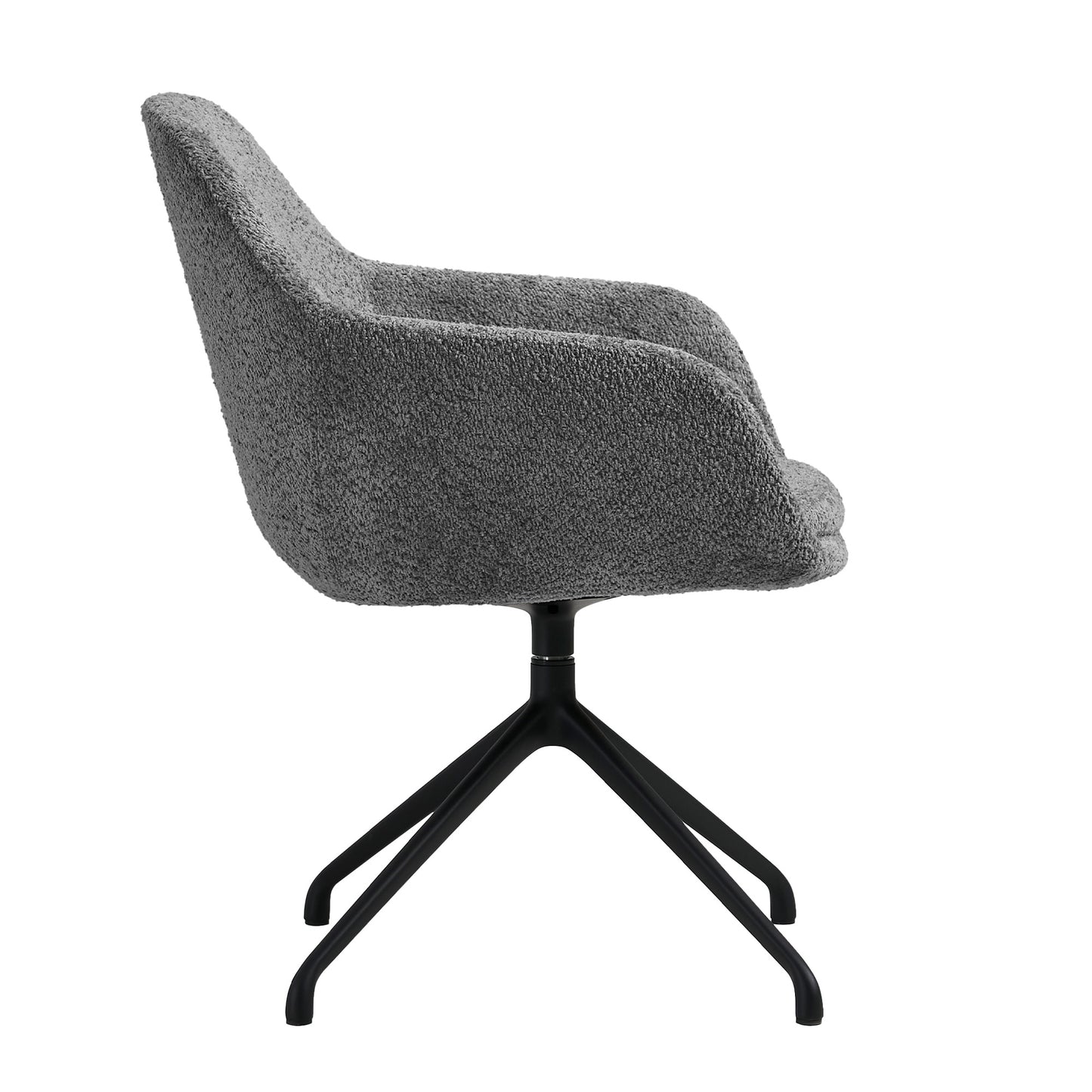 Sedia da conferenza LINOX | Base a 4 gambe, portata massima 150 kg
