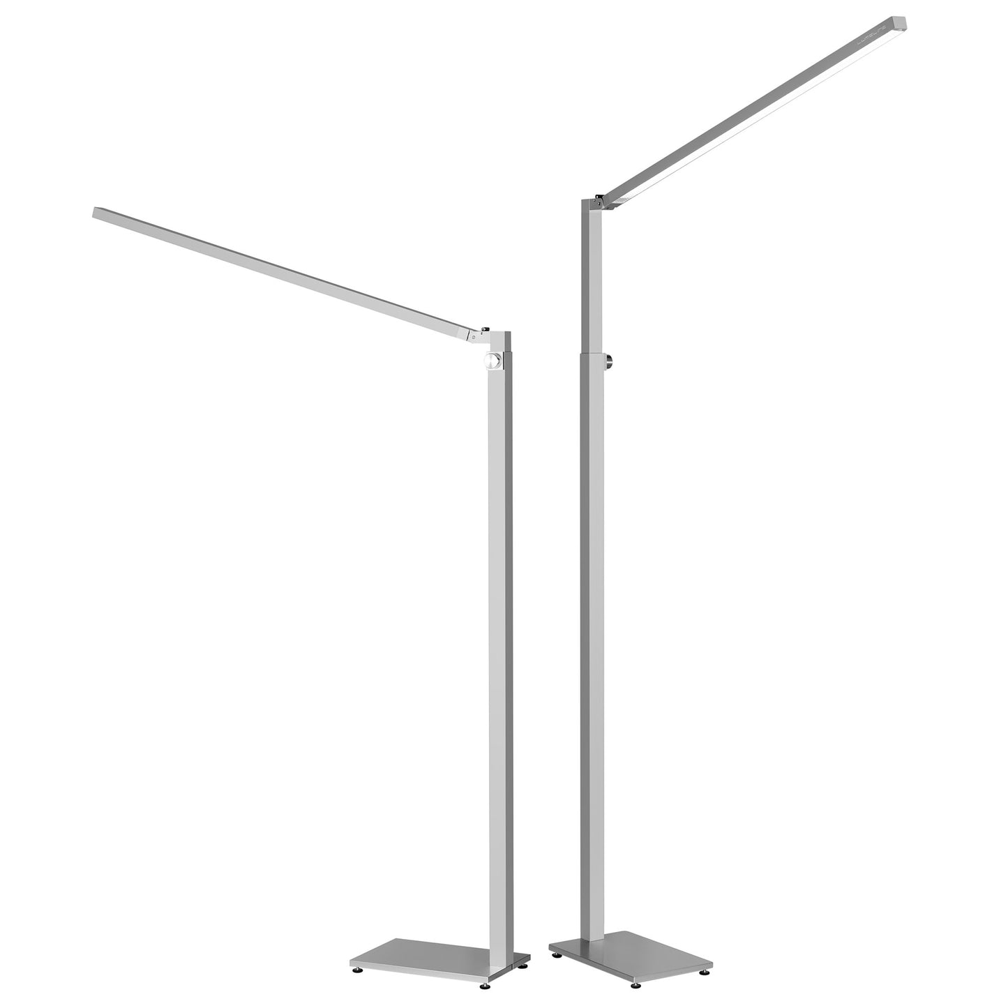 Timbro dell'ufficio LED LUMELINE SUNRAY | Girevole, rotabile, dimmerabile, 1200-1800 mm di aluminio, alluminio