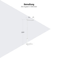 Tampon de bureau de Lumo | 610 x 2020 mm, 10 400 lumens, dimmable