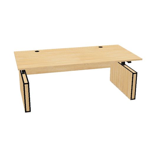 Lano-E 300 P, bureau à deux moteurs | 1 200-2 000 mm, réglable en hauteur par moteur électrique
