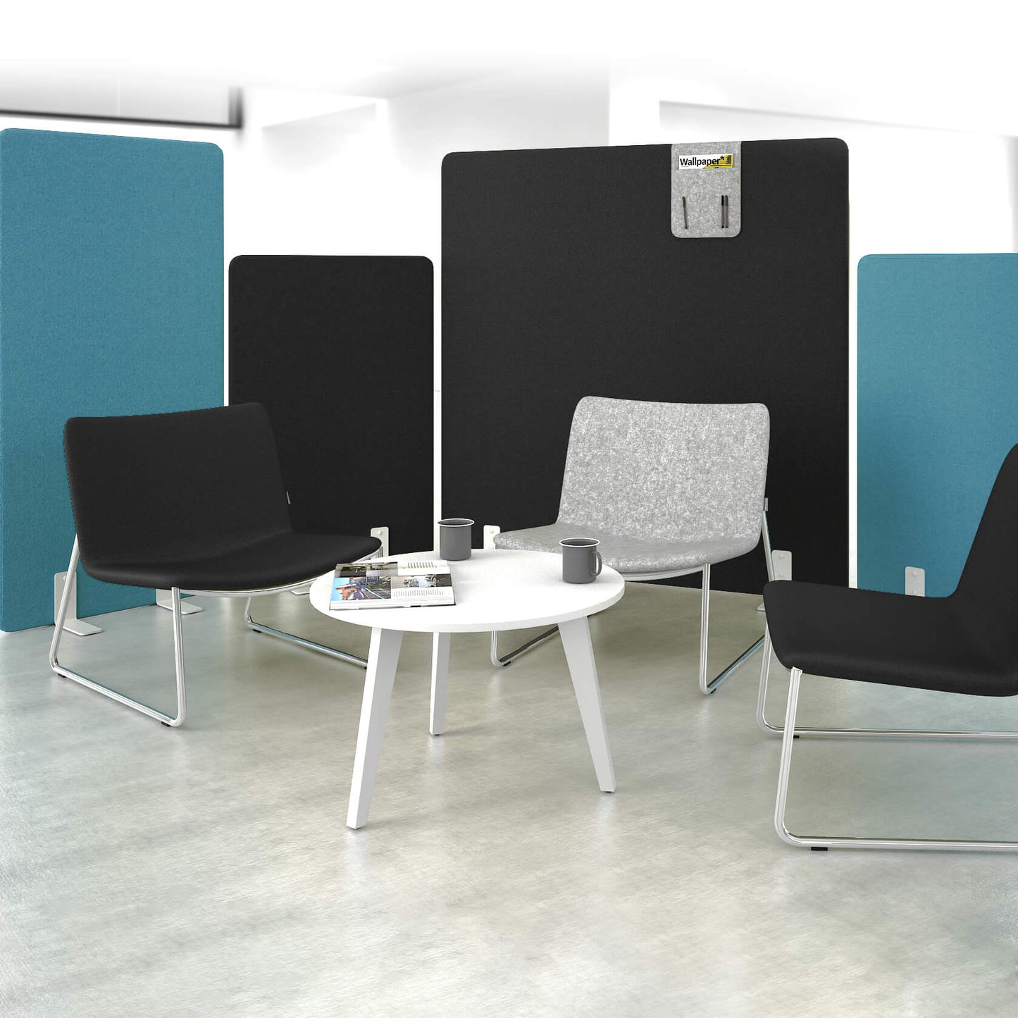 VEGAS lounge chair | Sled base, upholstery fabrics LUCIA / VELITO / SYNERGY