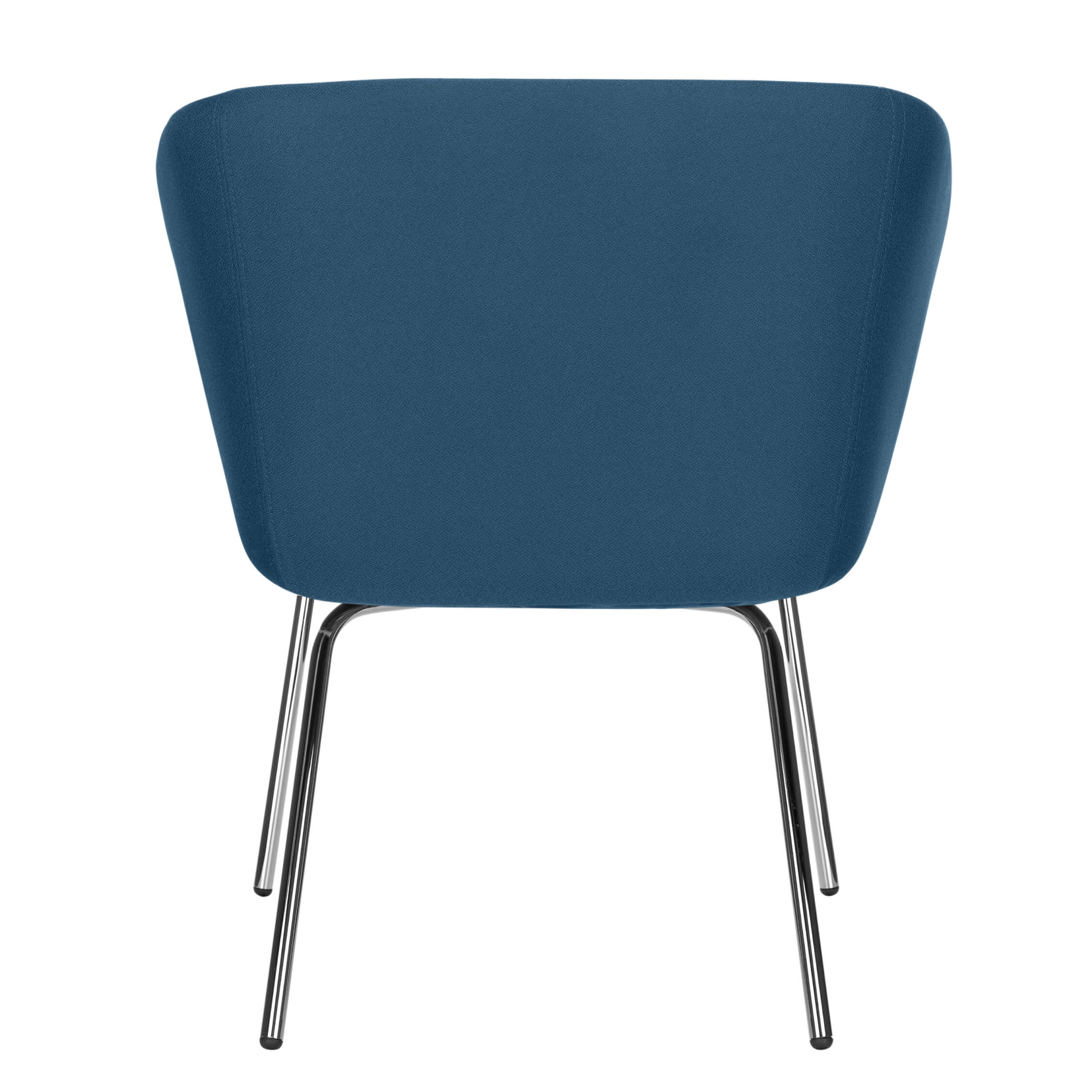 MEG Lounge-Sessel | 4-Fuss-Gestell, Polyesterbezug LUCIA