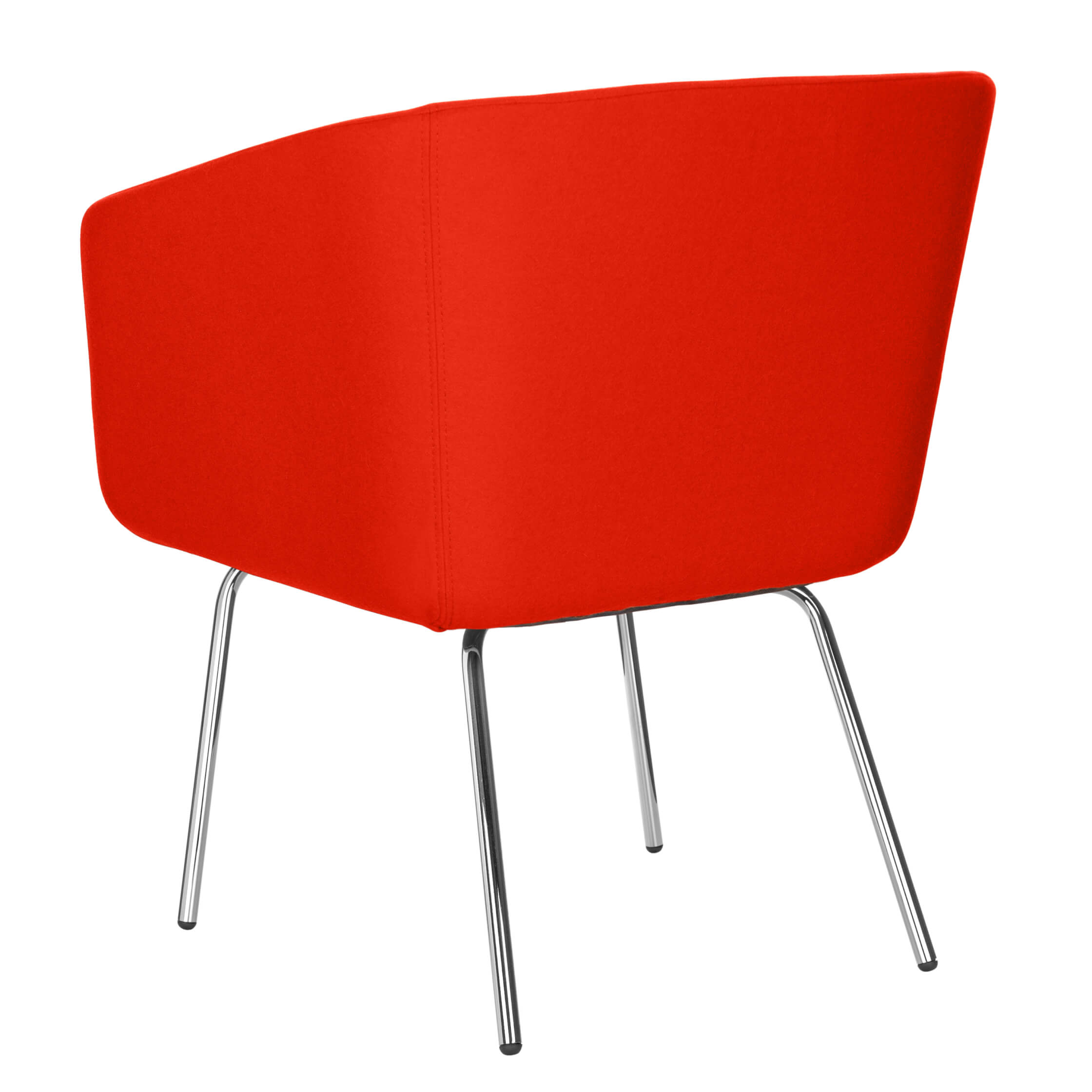MEG Lounge armchair | 4-foot frame, wool cover Velito
