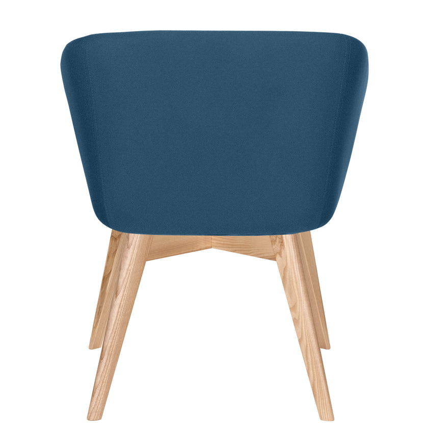 MEG Lounge-Sessel | 4-Fuss-Gestell, Polyesterbezug LUCIA