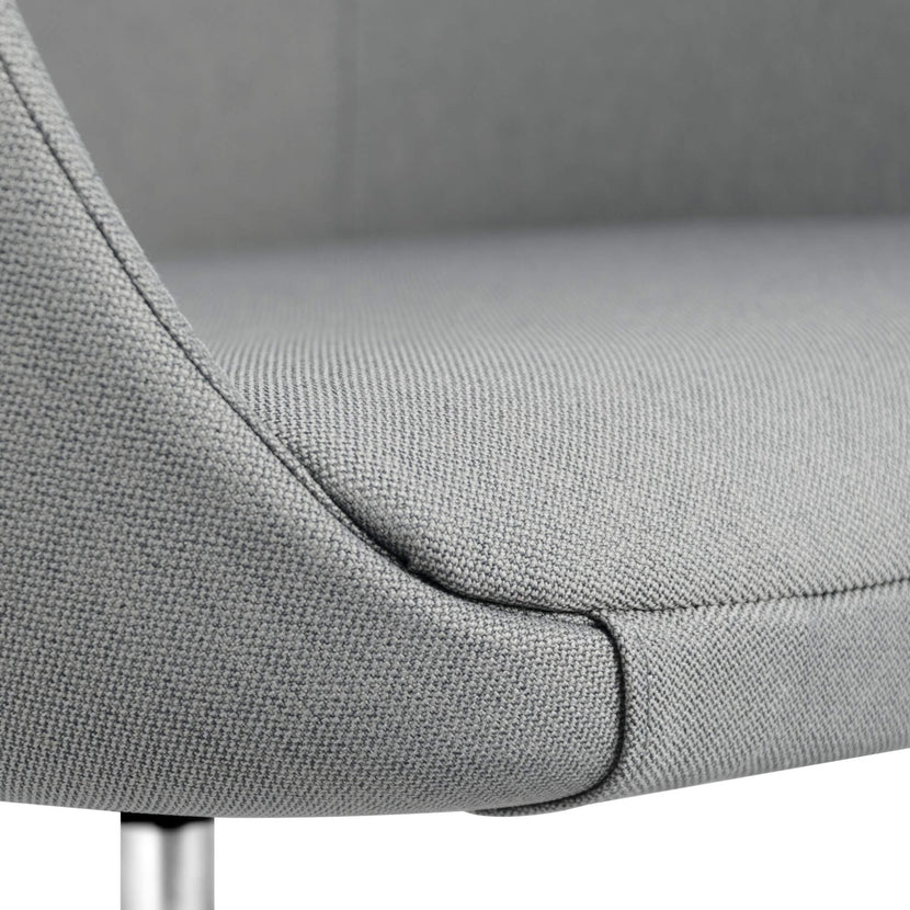 DANAE Lounge-Sessel | Rollbar, höhenverstellbar, Bezugsstoffe LUCIA / VELITO / SYNERGY