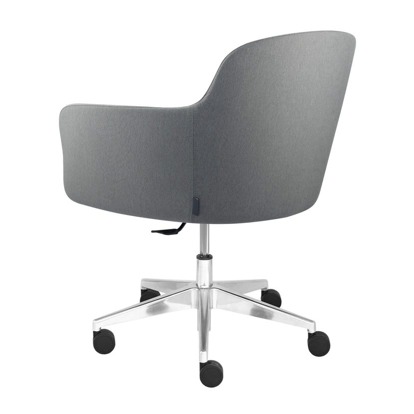 DANAE Lounge-Sessel | Rollbar, höhenverstellbar, Bezugsstoffe LUCIA / VELITO / SYNERGY