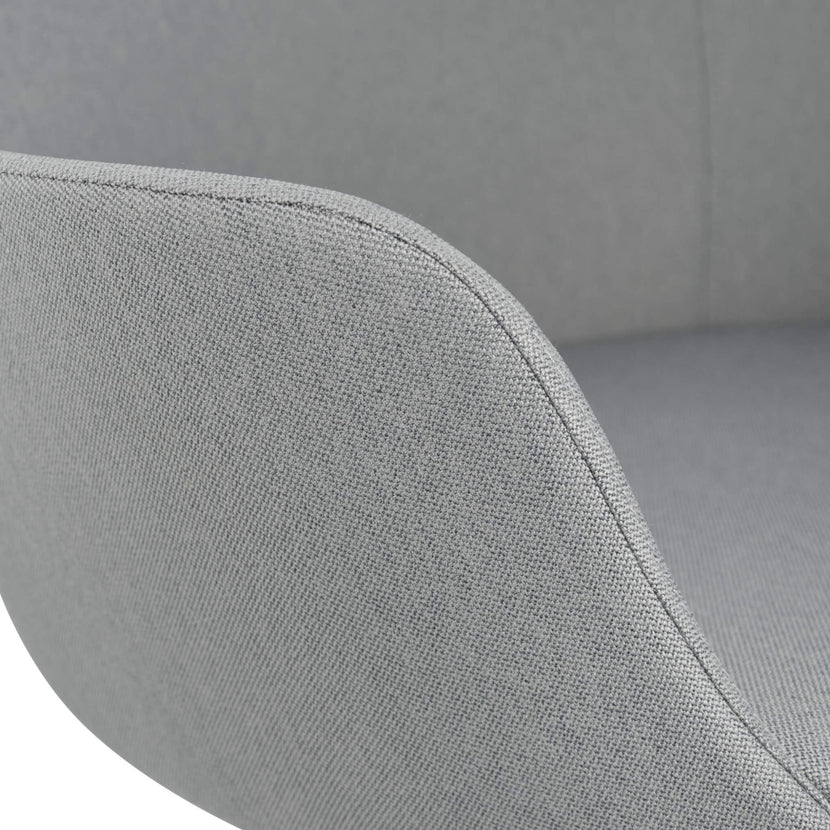 DANAE Lounge-Sessel | Rollbar, höhenverstellbar, Bezugsstoffe LUCIA / VELITO / SYNERGY