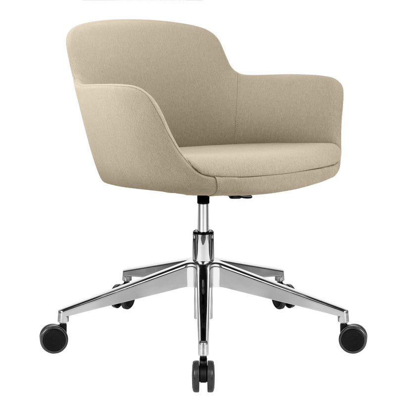DANAE Lounge-Sessel | Rollbar, höhenverstellbar, Bezugsstoffe LUCIA / VELITO / SYNERGY - 1 Main Image