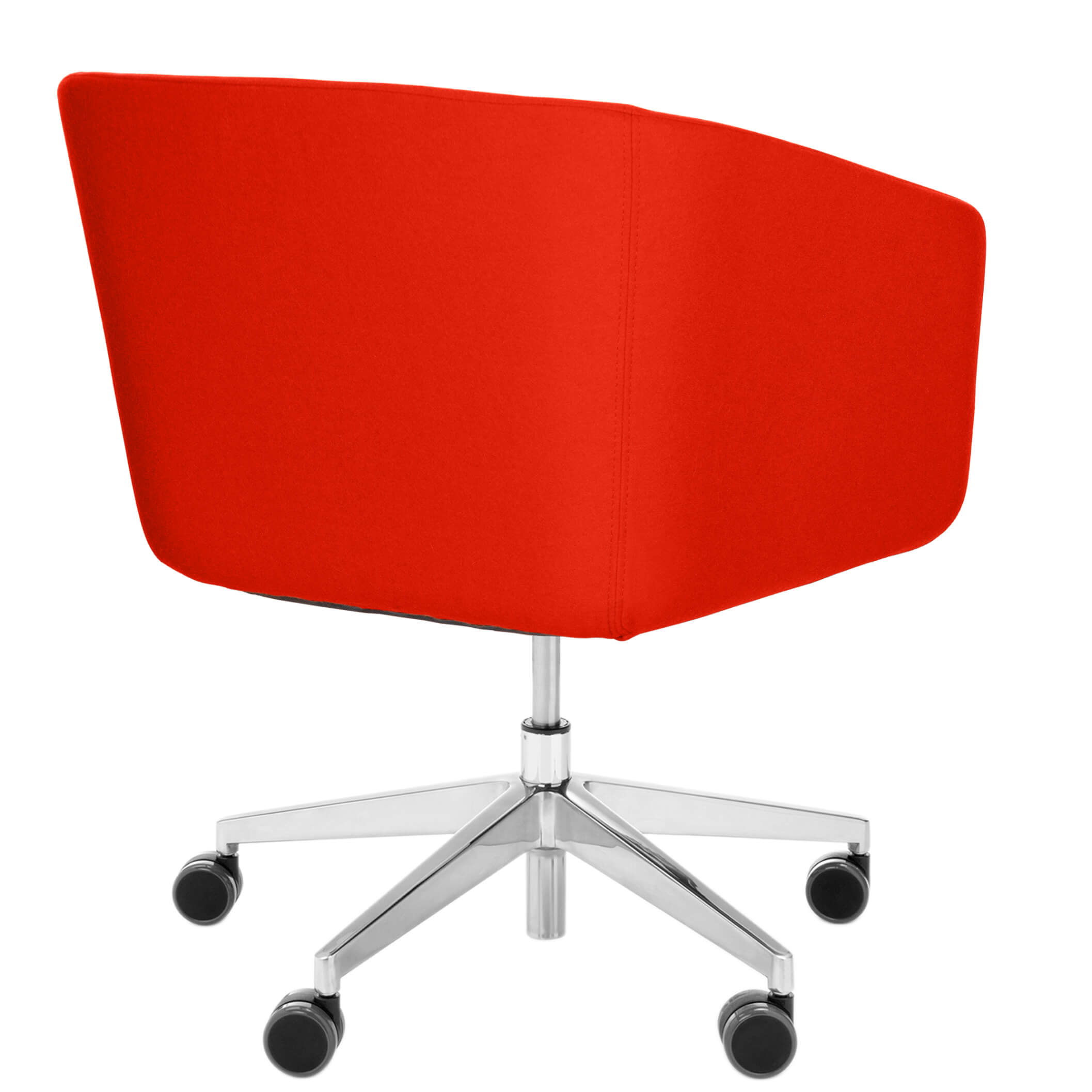 MEG lounge chair | Rollable, wool cover VELITO