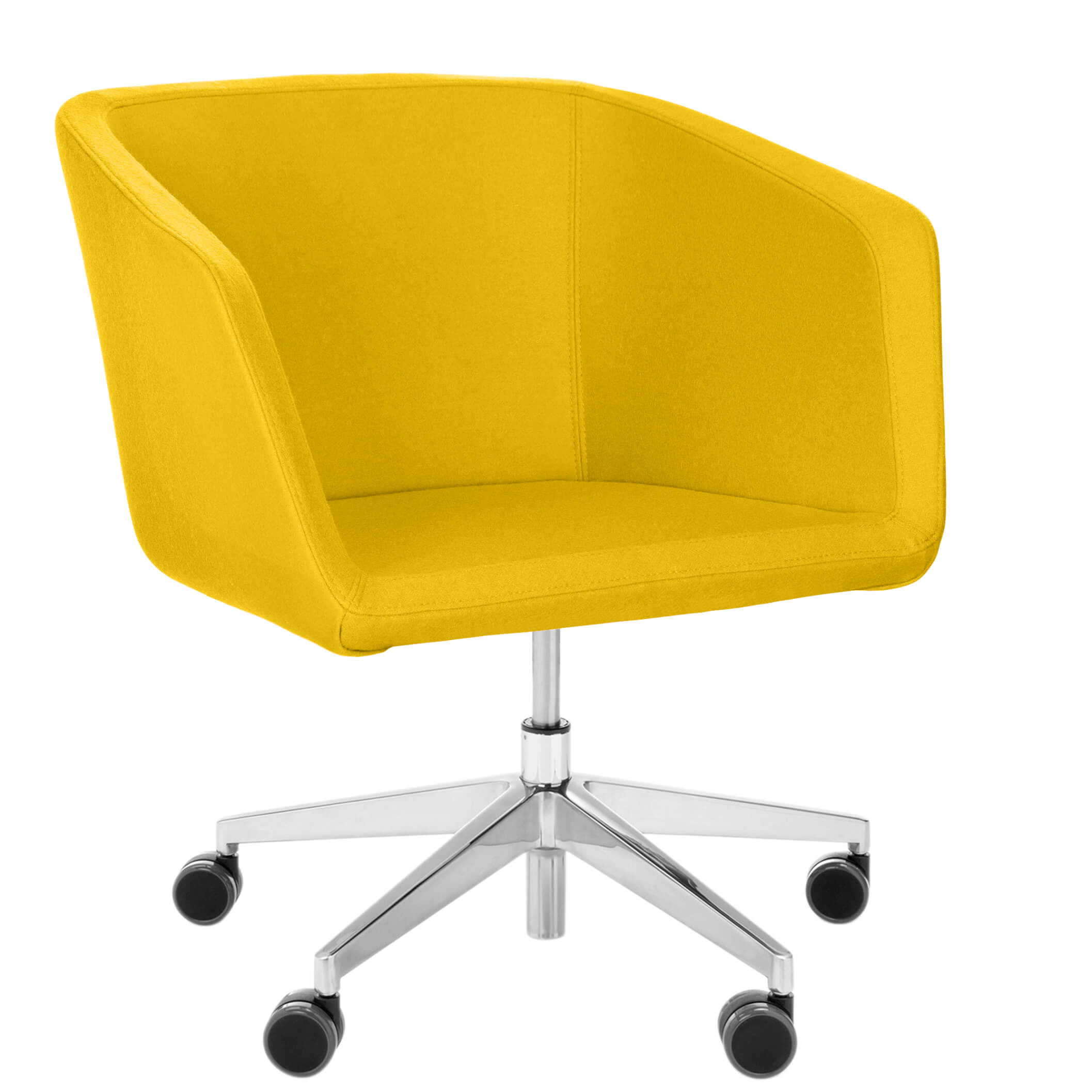 MEG lounge chair | Rollable, wool cover VELITO