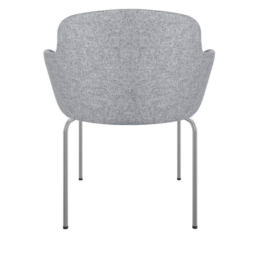 DANAE Fauteuil salon | Cadre de 4 pieds, tissus de référence Lucia / Velito / Synergy