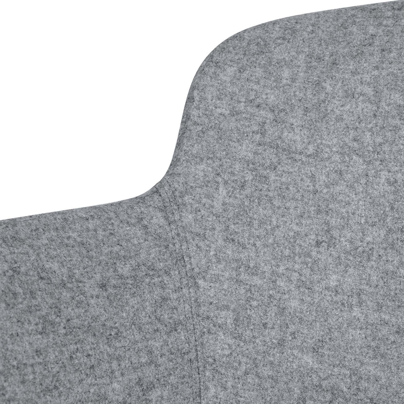 DANAE Fauteuil salon | Cadre de 4 pieds, tissus de référence Lucia / Velito / Synergy
