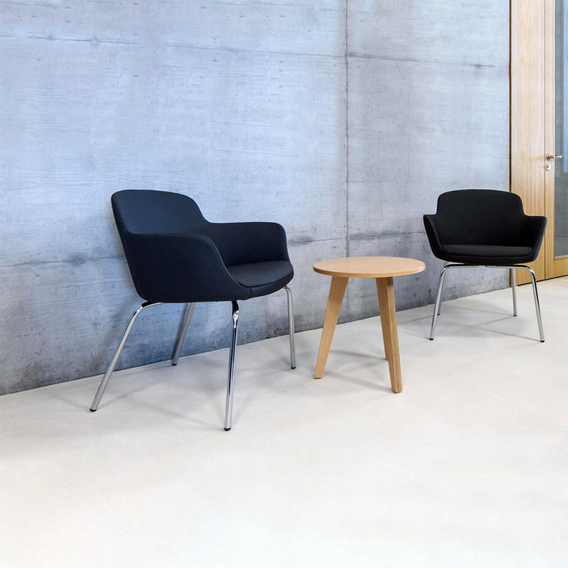 DANAE Poltrona lounge | base a croce a 4 razze, regolabile in altezza, tessuti di rivestimento LUCIA / VELITO / SYNERGY  - 21 Main Image