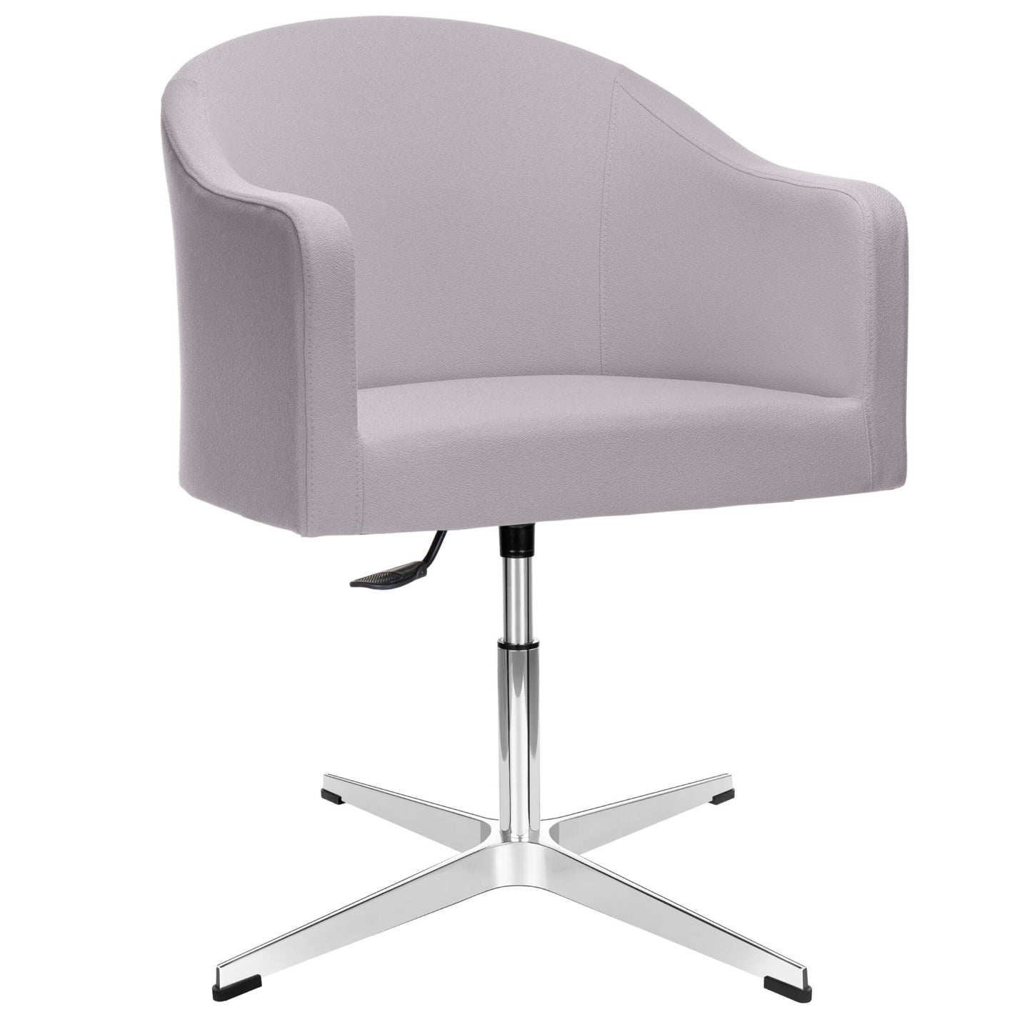 Luna lounge armchair | 4-foot cross, height adjustable, reference substances Lucia / Velito / Synergy