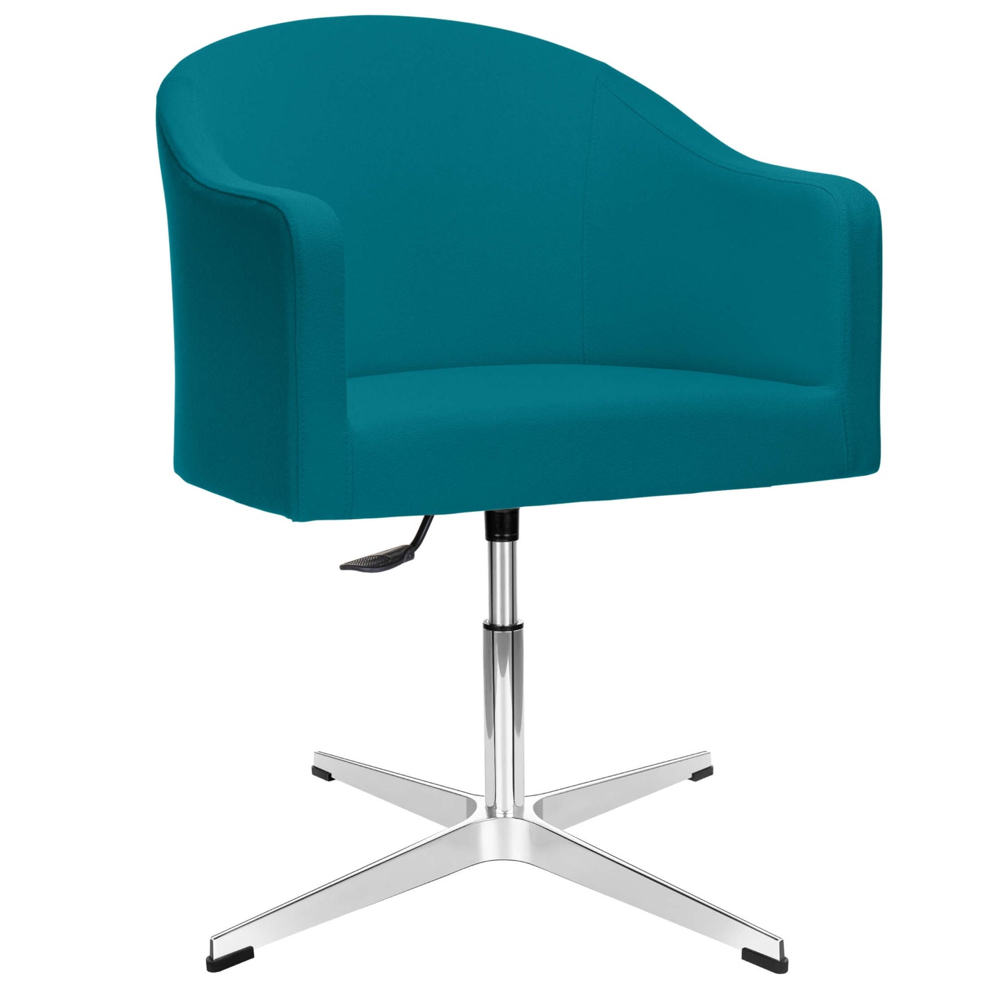 Luna lounge armchair | 4-foot cross, height adjustable, reference substances Lucia / Velito / Synergy