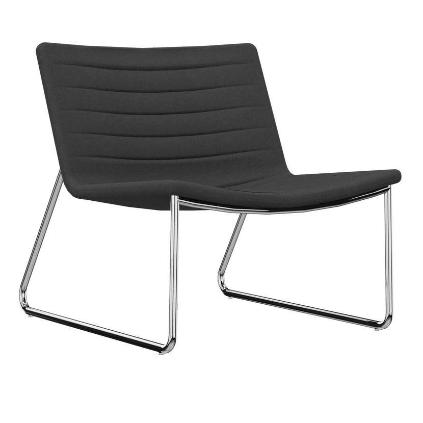 VEGAS Lounge-Sessel | Kufengestell, Steppung, Bezugsstoffe LUCIA / VELITO / SYNERGY