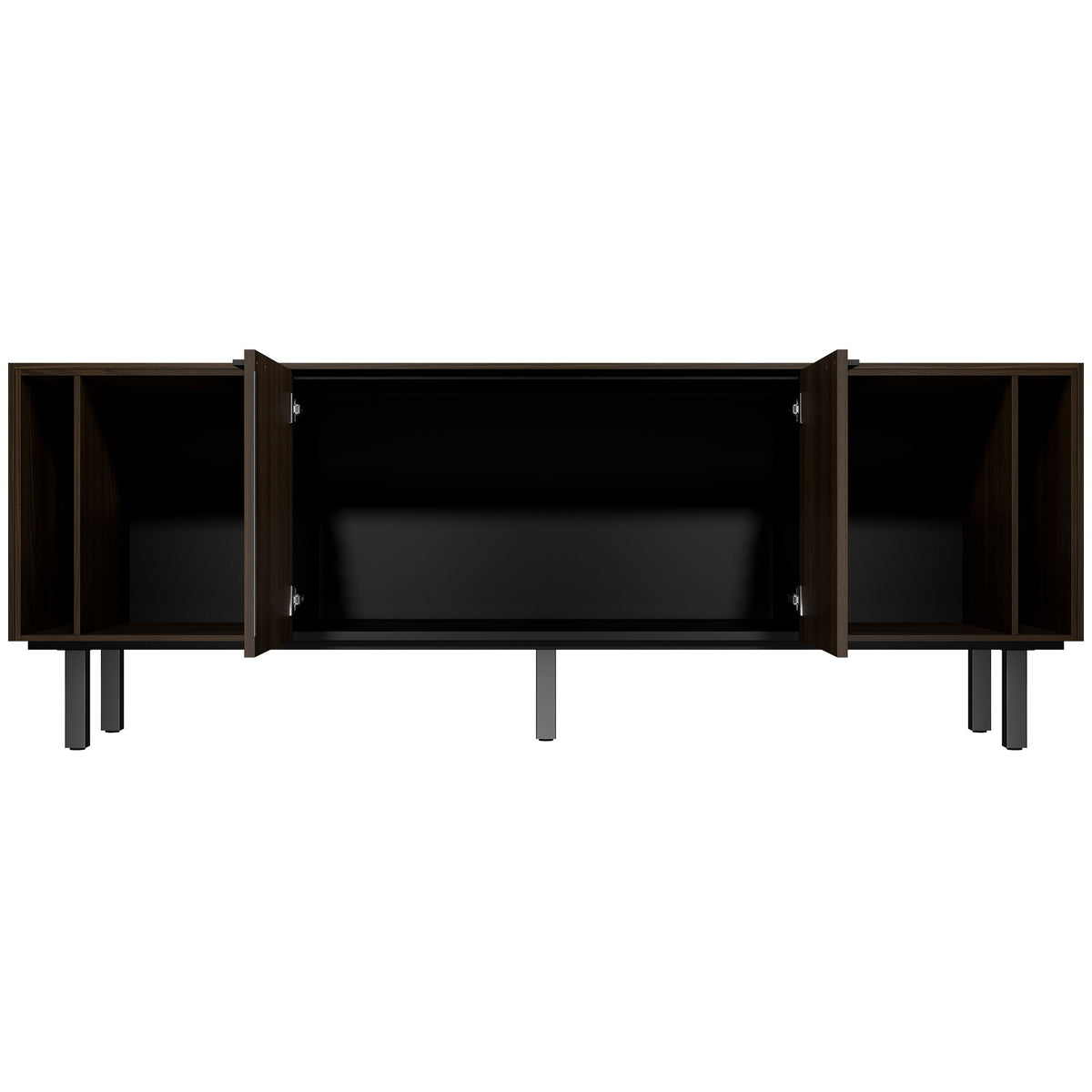 Bralco SILE Lowboard | 1 oh, 2025 x 740 mm, noix - 3 Lightbox Main Image