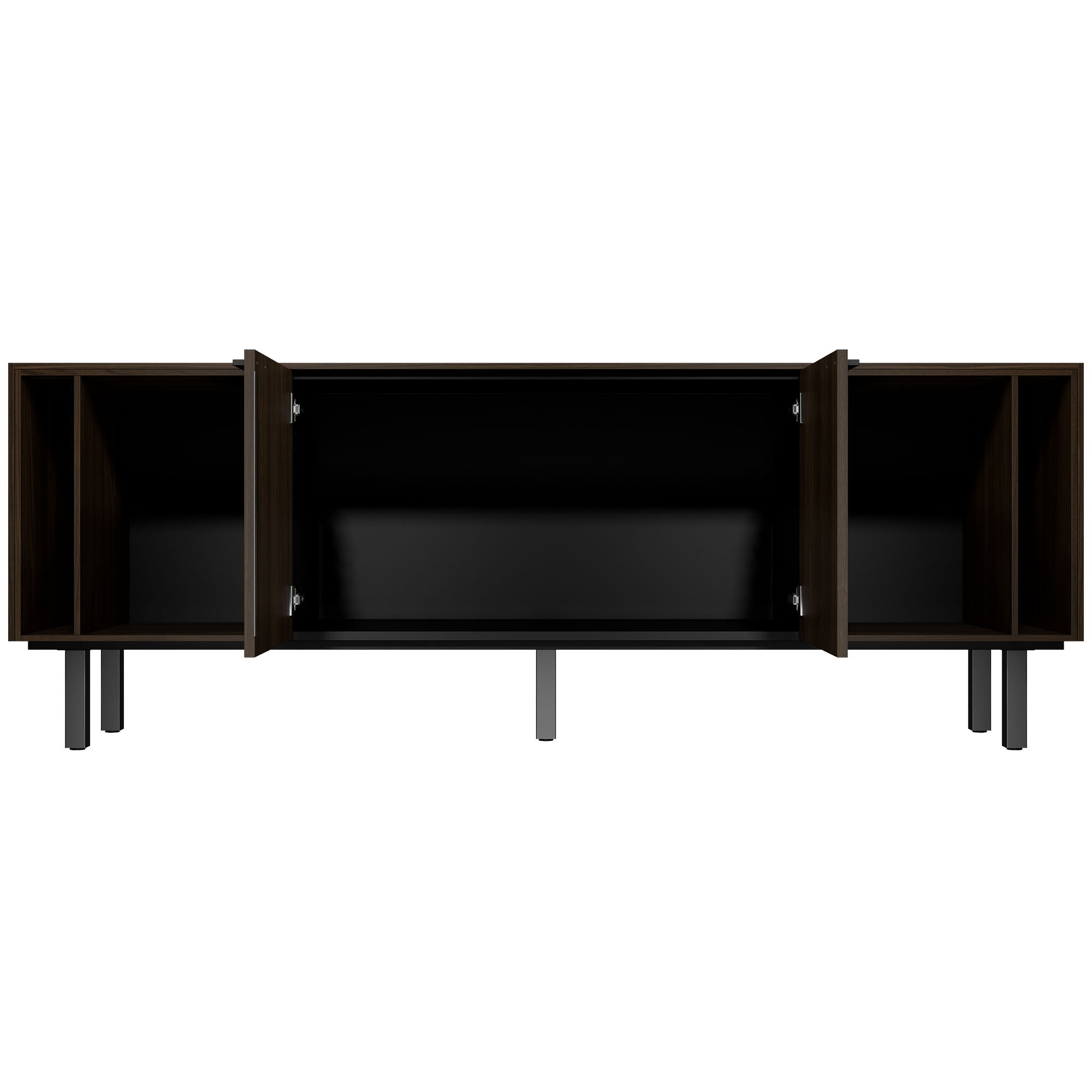 BRALCO SILE Lowboard | 1 OH, 2025 x 740 mm, Nussbaum
