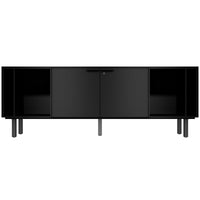 BRALCO SILE Buffet bas | 1 OH, 2025 x 740 mm, noir