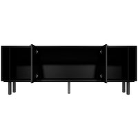 BRALCO SILE Buffet bas | 1 OH, 2025 x 740 mm, noir