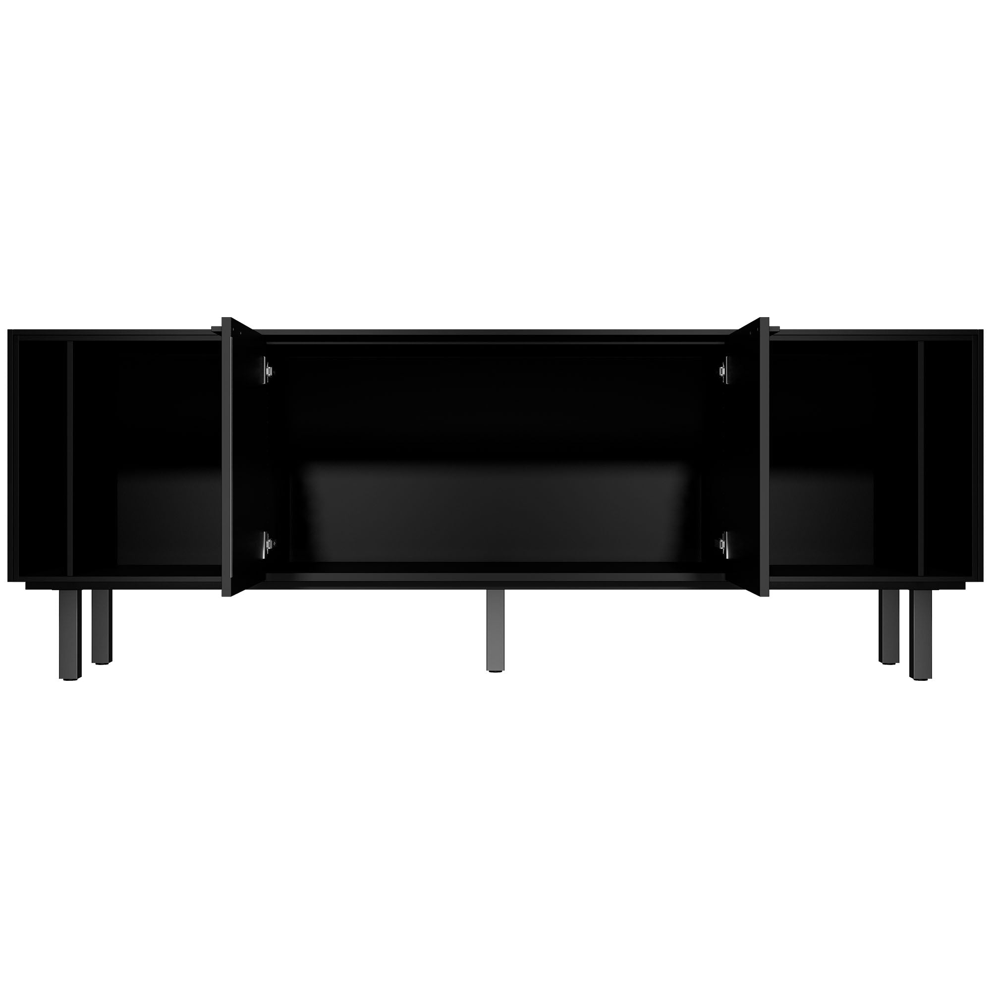BRALCO SILE Lowboard | 1 OH, 2025 x 740 mm, black