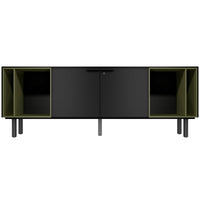 BRALCO SILE Buffet bas | 1 OH, 2025 x 740 mm, noir