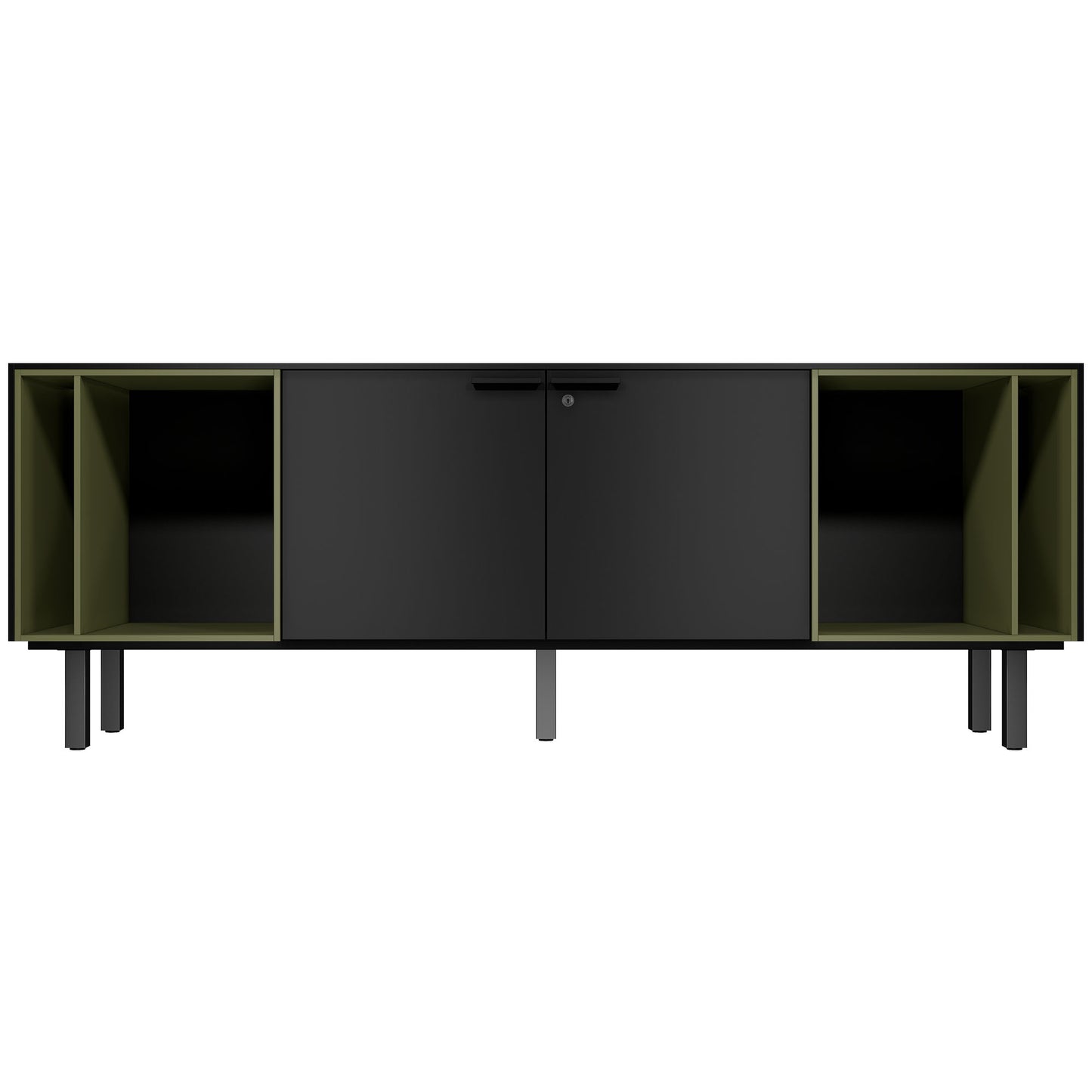 BRALCO SILE Lowboard | 1 OH, 2025 x 740 mm, black