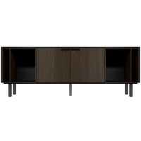 BRALCO SILE Buffet bas | 1 OH, 2025 x 740 mm, noir