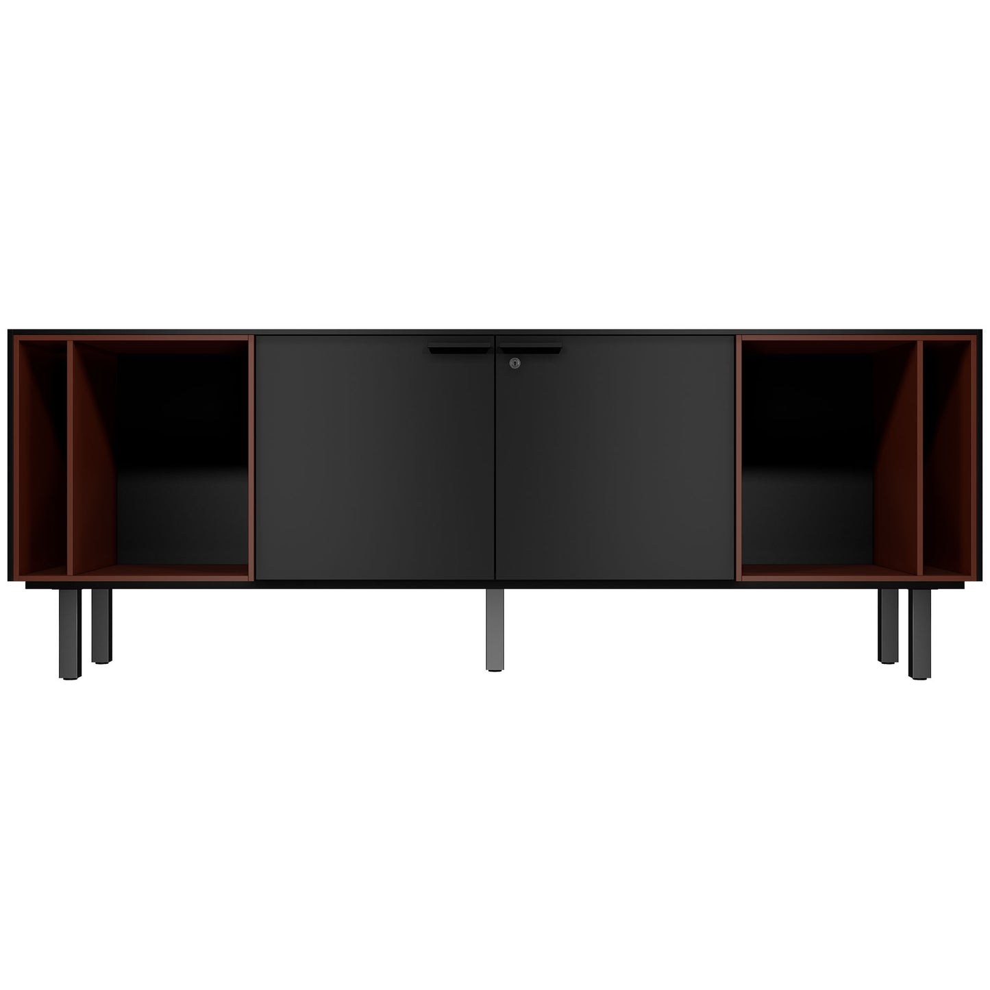 BRALCO SILE Lowboard | 1 OH, 2025 x 740 mm, black