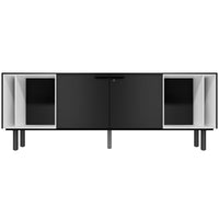 BRALCO SILE Buffet bas | 1 OH, 2025 x 740 mm, noir