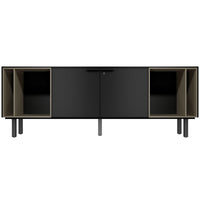 BRALCO SILE Buffet bas | 1 OH, 2025 x 740 mm, noir