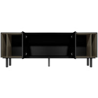 BRALCO SILE Buffet bas | 1 OH, 2025 x 740 mm, noir