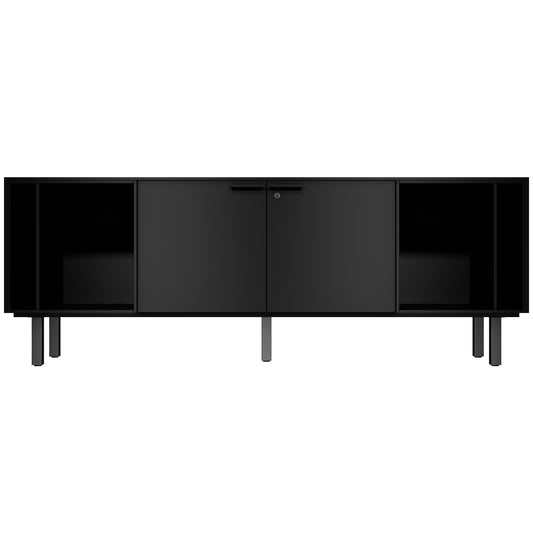 Bralco SILE Lowboard | 1 oh, 2025 x 740 mm, noir