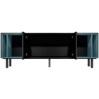 BRALCO SILE Buffet bas | 1 OH, 2025 x 740 mm, noir