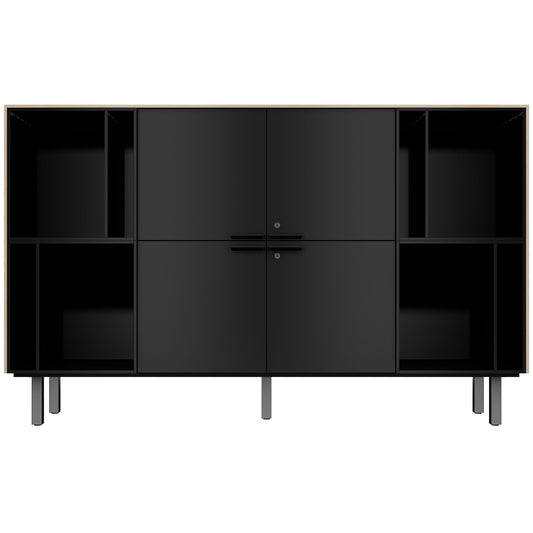 BRALCO SILE highboard | 2 OH, 2025 x 1250 mm, oak