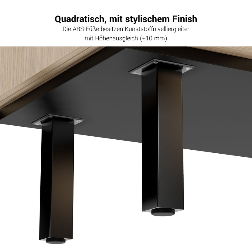 BRALCO SILE Highboard | 2 OH, 2025 x 1250 mm, Nussbaum