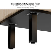 BRALCO SILE Highboard | 2 OH, 2025 x 1250 mm, Nussbaum