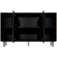 Bralco SILE Highboard | 2 oh, 2025 x 1250 mm, noix