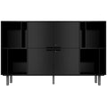 BRALCO SILE Highboard | 2 OH, 2025 x 1250 mm, Nero  - 2 Thumbnail Image