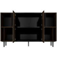 BRALCO SILE Highboard | 2 OH, 2025 x 1250 mm, Schwarz