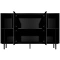 BRALCO SILE Highboard | 2 OH, 2025 x 1250 mm, Nero  - 3 Thumbnail Image