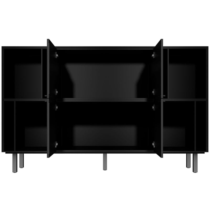 BRALCO SILE Highboard | 2 OH, 2025 x 1250 mm, Nero  - 3 Main Image