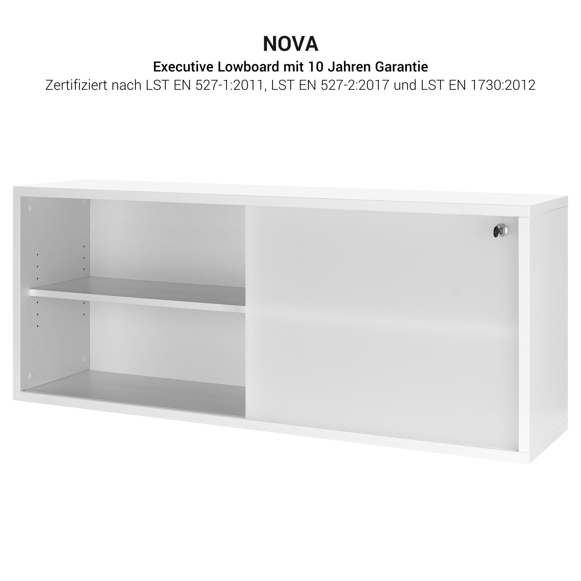 NOVA Lowboard | 1,5 oh, 1382 x 570 mm, érable