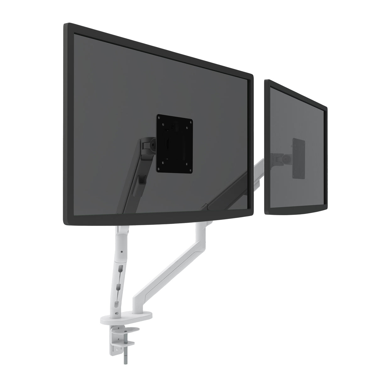 Supporto per monitor MASTER DUO | Molla a gas, 148-445 mm, per due monitor - 2 Lightbox Main Image