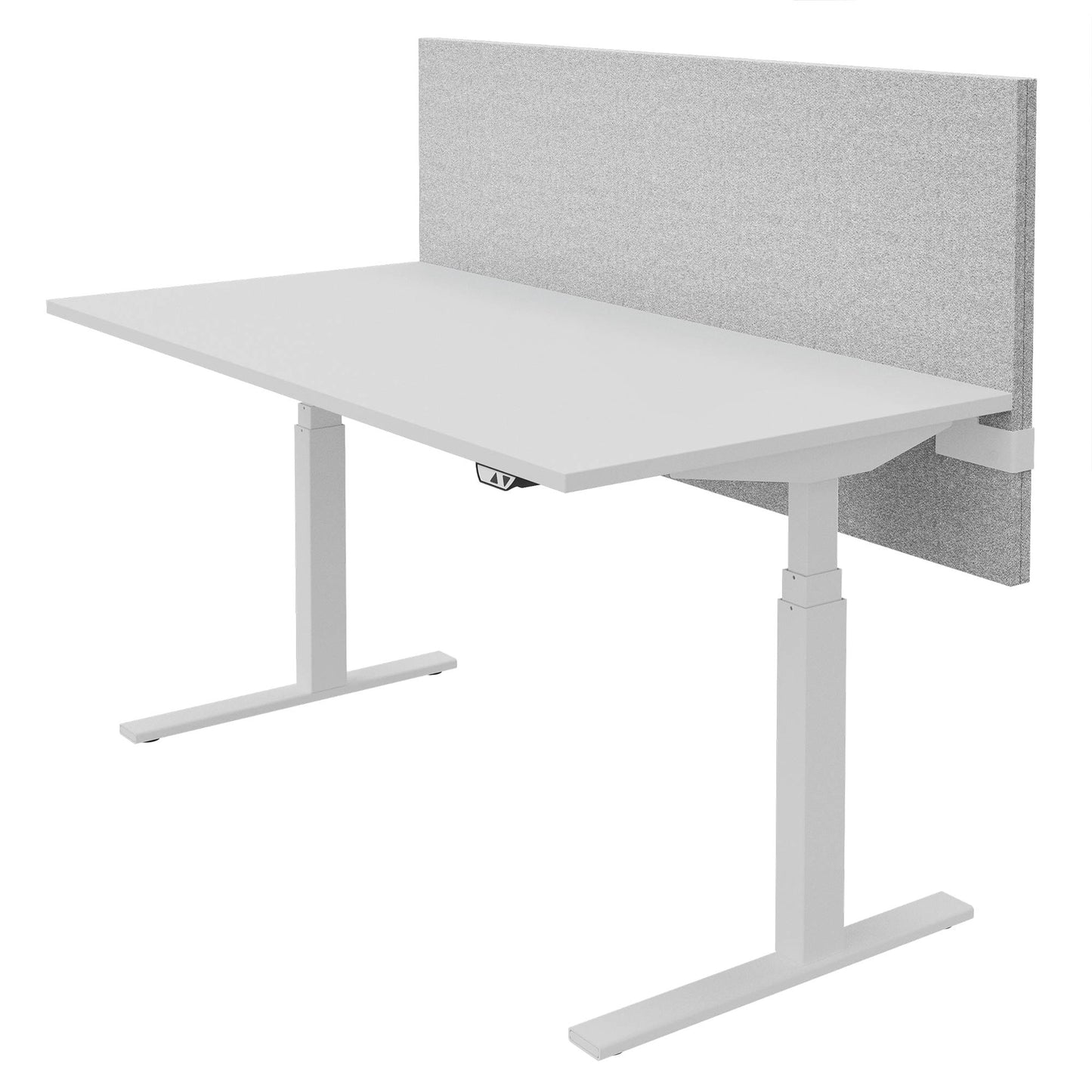 MODUS Akustik-Tischtrennwand | 740 mm hoch