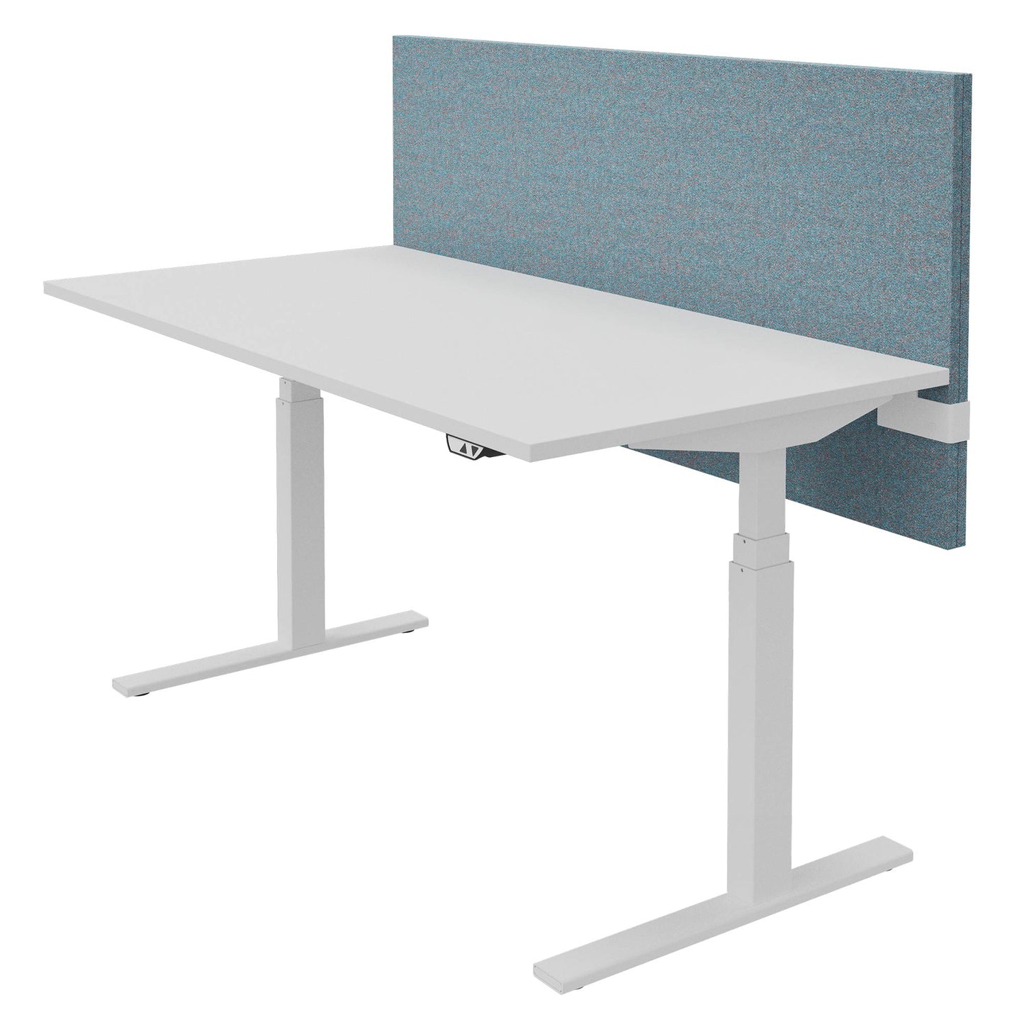 MODUS Akustik-Tischtrennwand | 740 mm hoch