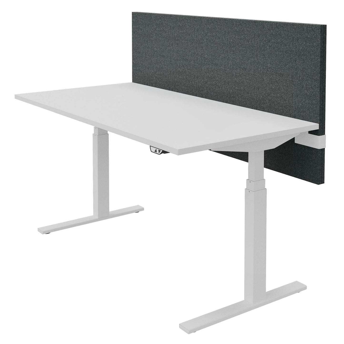 MODUS Akustik-Tischtrennwand | 740 mm hoch