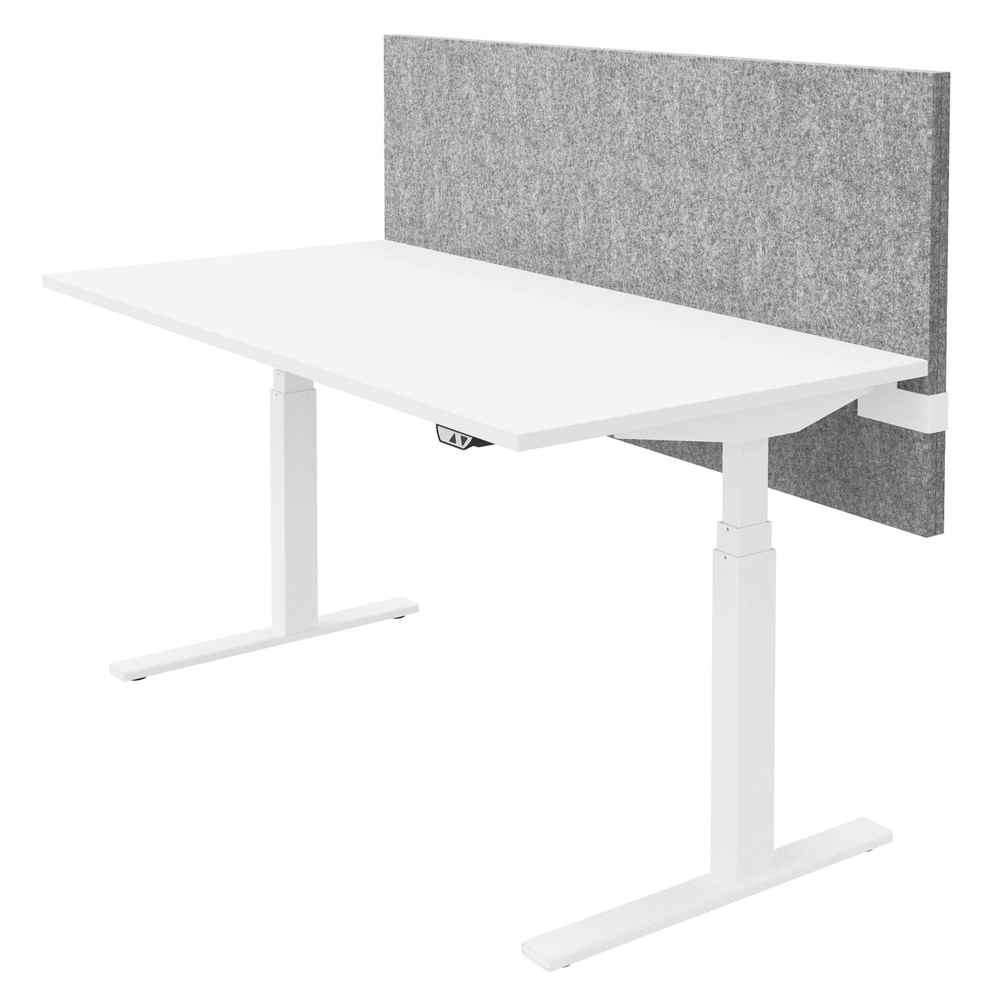 MODUS Akustik-Tischtrennwand | 740 mm hoch