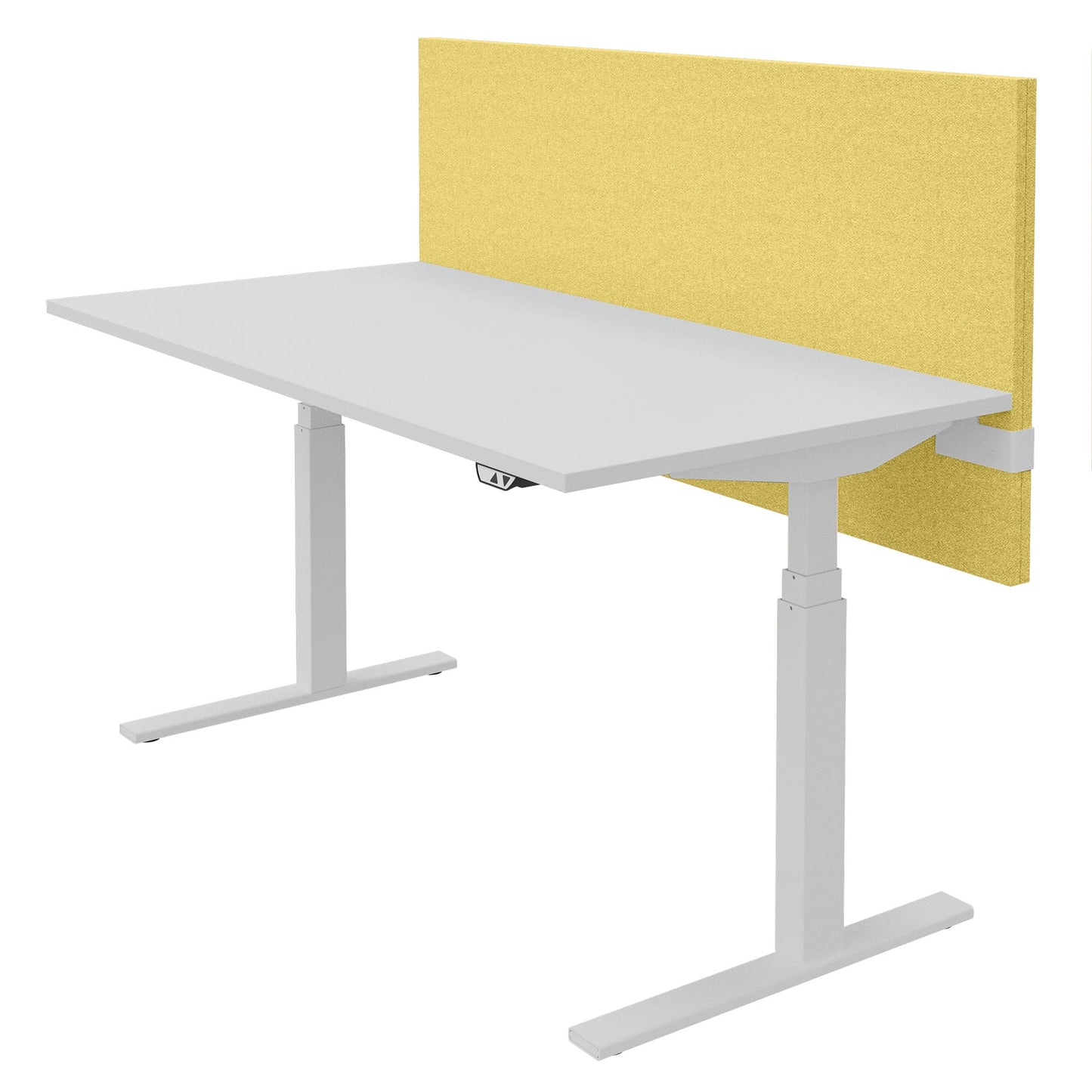 MODUS Akustik-Tischtrennwand | 740 mm hoch