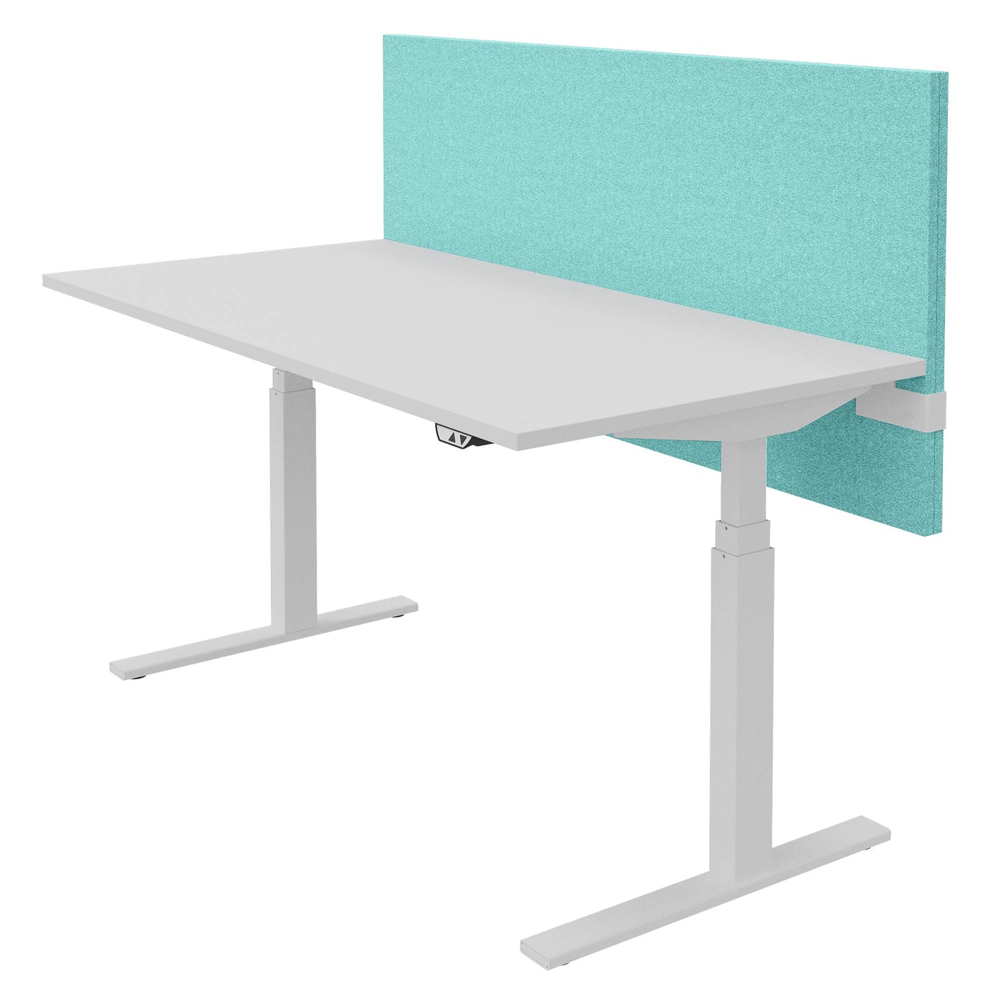 MODUS Akustik-Tischtrennwand | 740 mm hoch